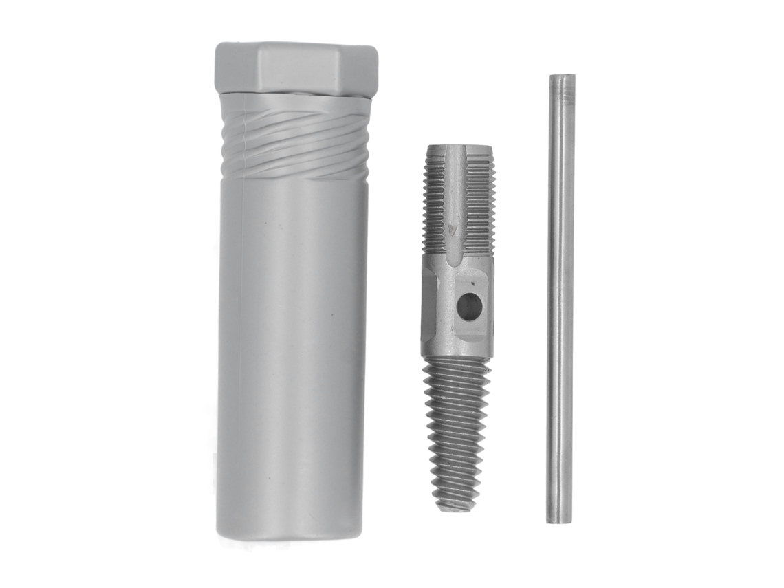 Extractor De Parafusos Danificados De 1/2 Polegada, Aço Manganês 65, Multifuncional Para Reparação De Tubos De Água, Ranhura Reta