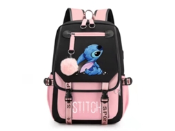 Mochila Grande Interstellar Baby com Costuras, Rosa Casual/multicolorida BRILVIBERA