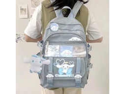Mochila Sanrio Kuromi Pompompurin My Melody Nova, Bolsa de Ombro, Mochila Escolar para Estudantes, Grande Capacidade, Desenho Animado BRILVIBERA