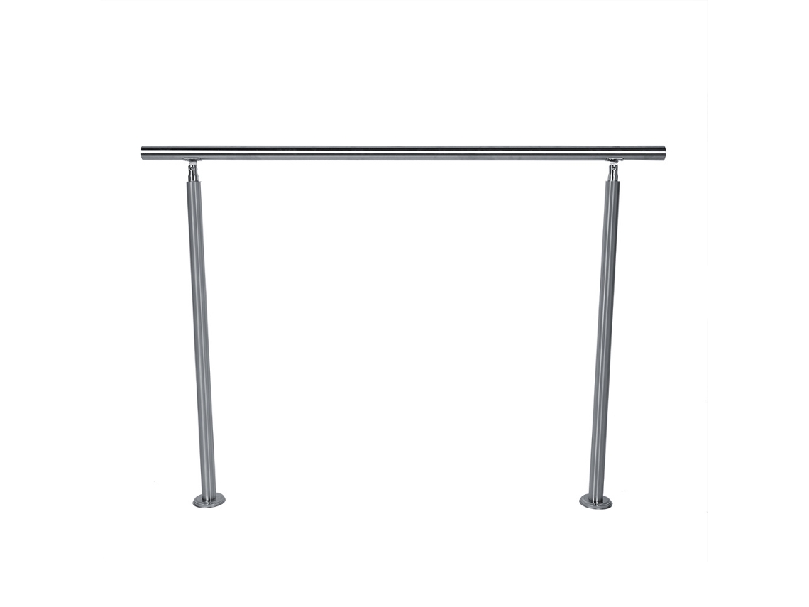 Corrimão De Escada Em Aço Inox Laxiscreed 80x102,5cm Para Segurança E Durabilidade