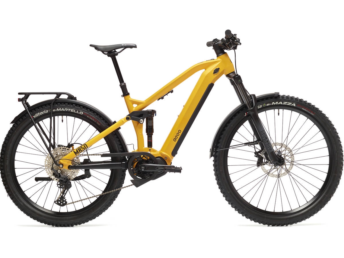 E-bike Beeq M850 FS ATB Sunset Yellow M