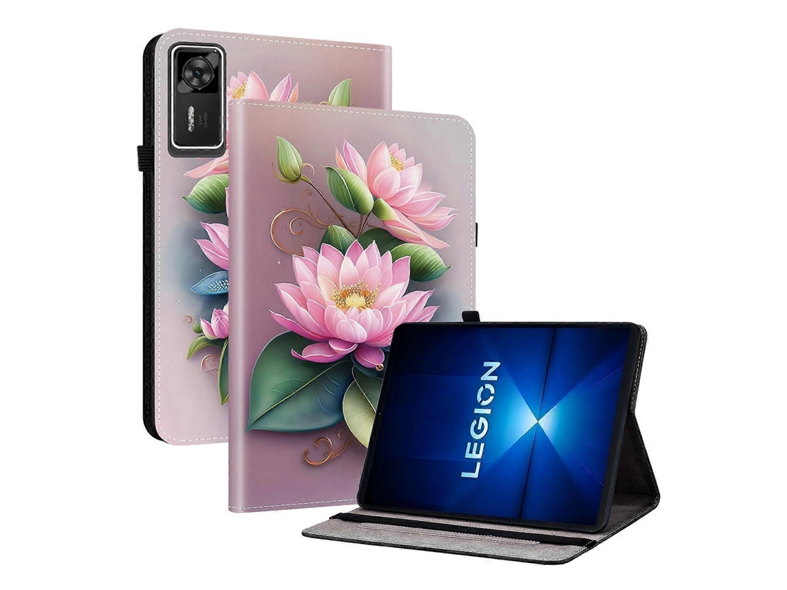 Capa de couro para tablet com textura de cristal colorido Webake