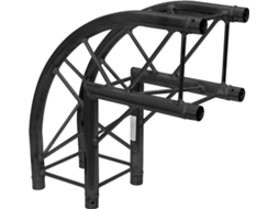 Armadura ALUTRUSS DQ4-SPAC21R 2 Vias 90° bk
