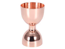 Jigger de Aço Inoxidável 304 para Cocktail 30/60ml com Design Moderno Rosa Ouro | S/MARCA
