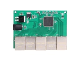 Switch Ethernet Gigabit 5 Portas 1000m/100m Dc 5v