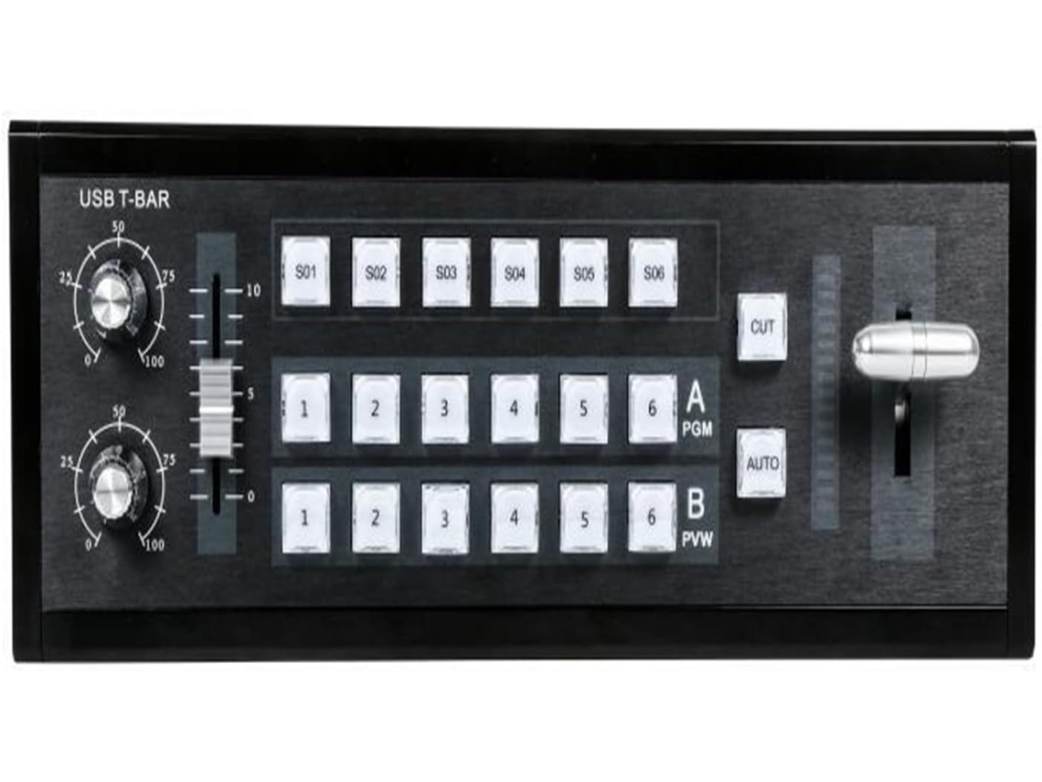 Controlador de Efeito Hall Industrial, Switcher de Transmissão Ao Vivo Smc755 vmix, Estação SFUSHOS