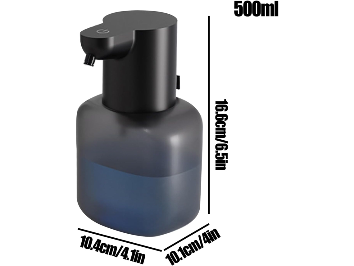 Dispensador De Sabonete Sem Contato, Dispensador Automático De Desinfetante Para As Mãos 4,1 X 4 X 6,5 Polegadas Zeuxo