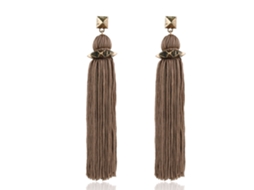 Brinco Tassel Longo Estilo Boêmio Feminino Acessorizar Decorar