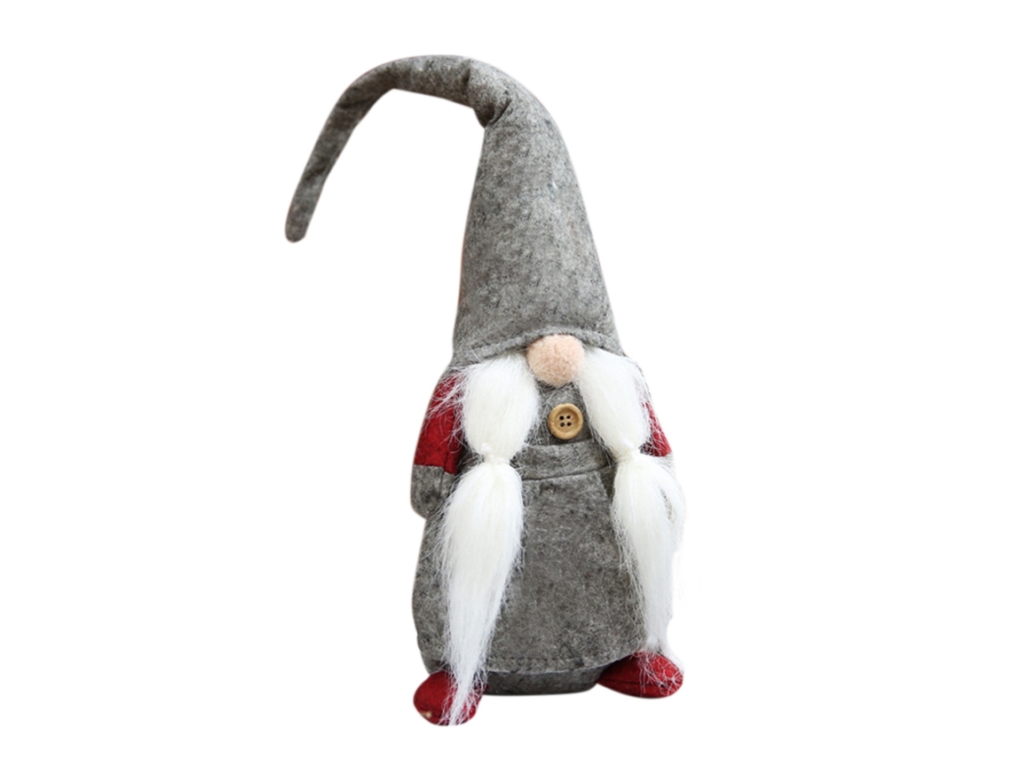 Laxiscreed Boneco Decorativo Cinzento De Criança Cartoon Para Decoração De Casa, Escritório Ou Natal