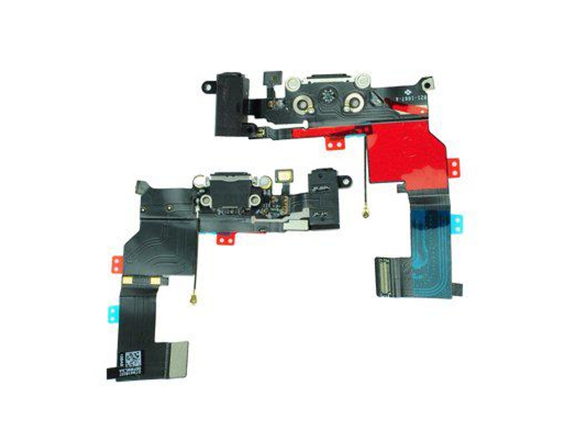 Cabo compatível Charging Connector Flex iPhone 5S Black