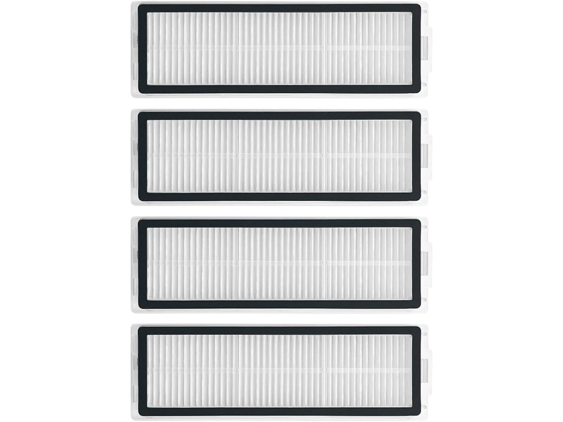Kit Com 4 Filtros De Reposição Laváveis Para Aspirador Pó Mijia M40s