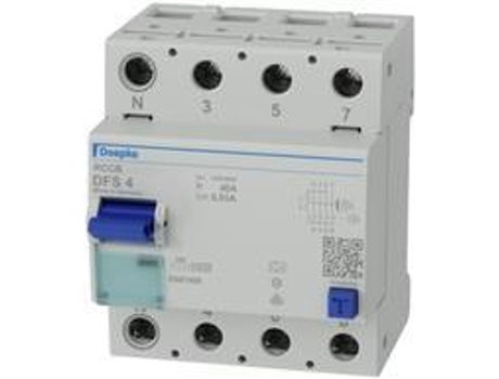 Fi Schutzsch.40a Dfs4a040 4/0,03 A Tipo A 4 polos 30ma 230/400v Dfs4 040 4/0,03 A Doepke (09134901)