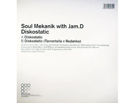 Vinil Diskostatic, Soul Mekanik With Jam D Rip Records