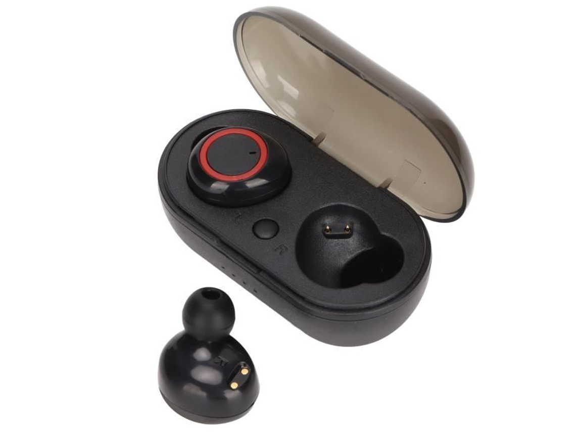 HURRISE Fones de Ouvido Bluetooth À Prova D'Água Fones de Ouvido Bluetooth Bluetooth 5.0 Esquerda Direita Hifi Estéreo para Dirigir