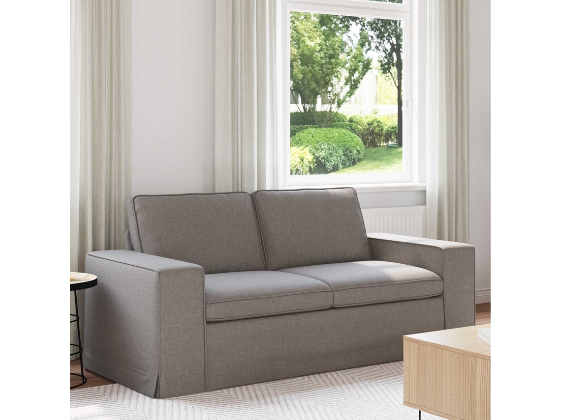 Vidaxl Sofá Cinzento-acastanhado 182 X 80 X 82 Cm Tecido
