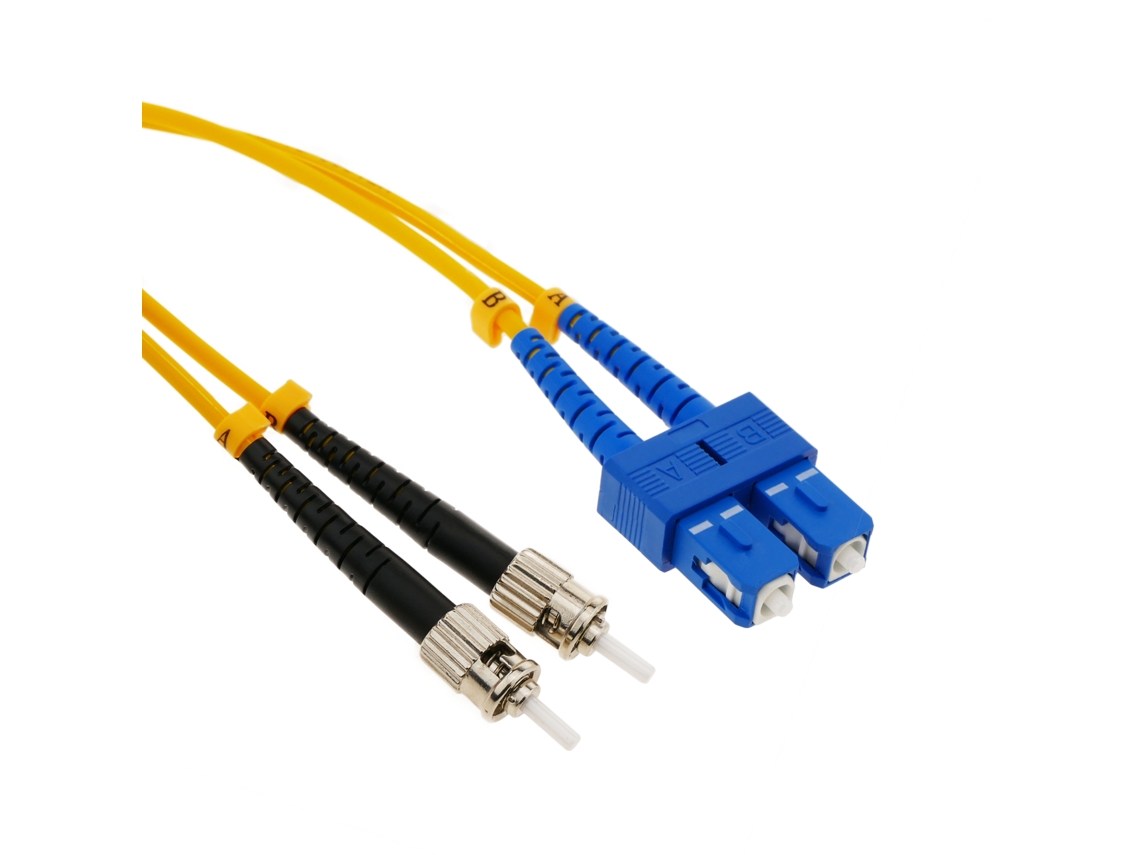 Cabo de Fibra Óptica BEMATIK St para Sc Duplex Monomodo 9/125 de 3 M Os2