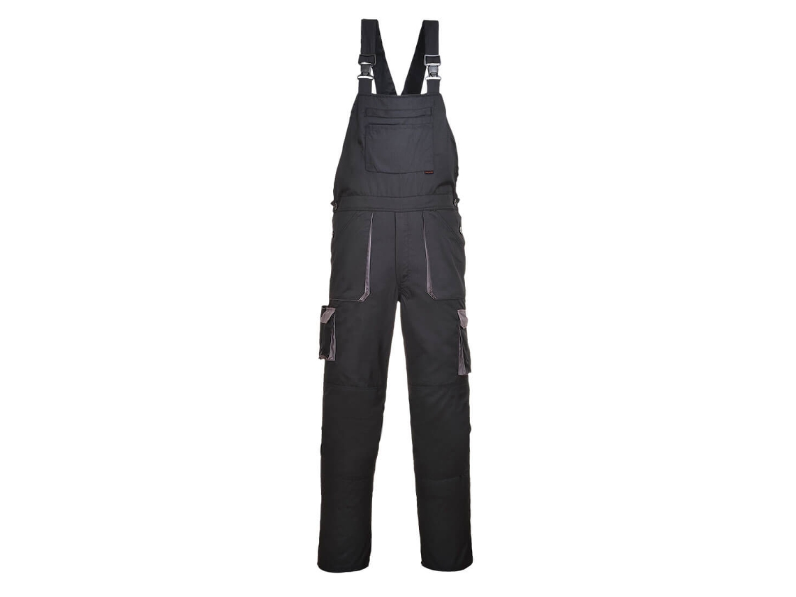 Babador Portwest Texo Contrast Bicolor: Conforto E Proteção Preto / Xxl