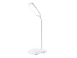 Lâmpada de Mesa LED com controle táctil, 3 níveis de cor, proteção ocular, dimmable branco com S/MARCA