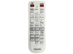 Controle Remoto De Substituição N2qaya000100 Para Projetores Panasonic Pt-vw355n, Pt-vx425n E Pt-vx425nu.