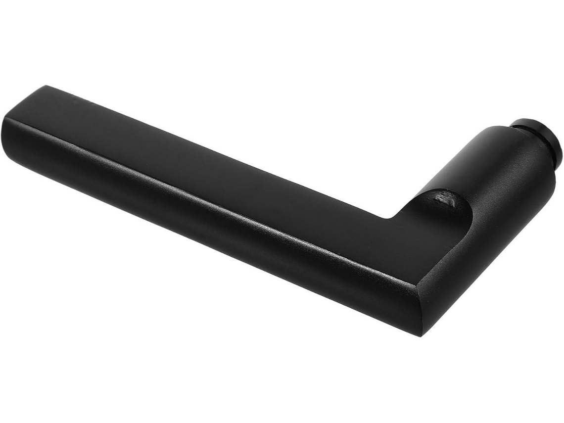 Maçaneta De Substituição Heallily, Alumina, Preto, Design Universal, Fácil Instalação Para Quarto