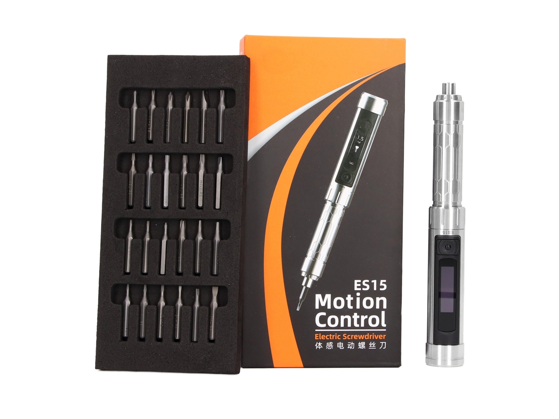 Chave De Fenda Elétrica Mini Smart Somatosensorial Recarregável Sunflare