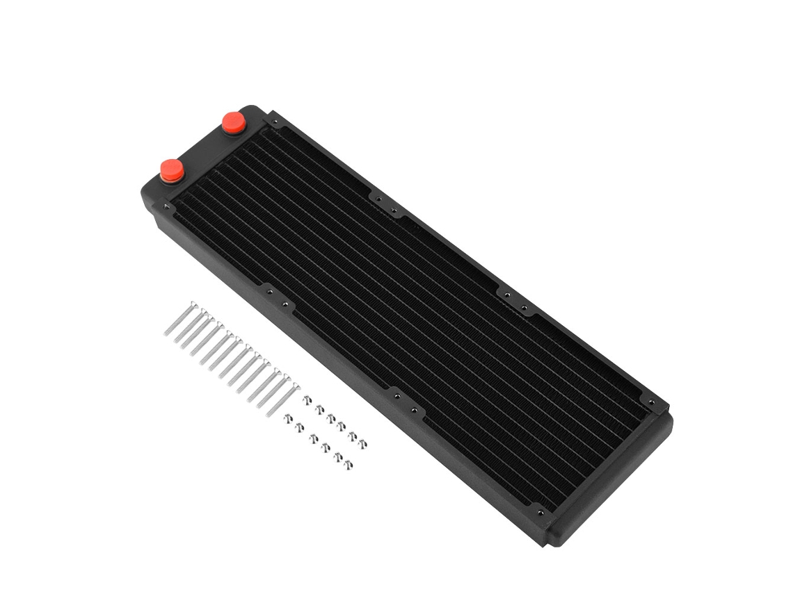 Radiador De Cobre Dissipador De Calor Resfriamento Com Água Troca De Calor Líquido 360mm