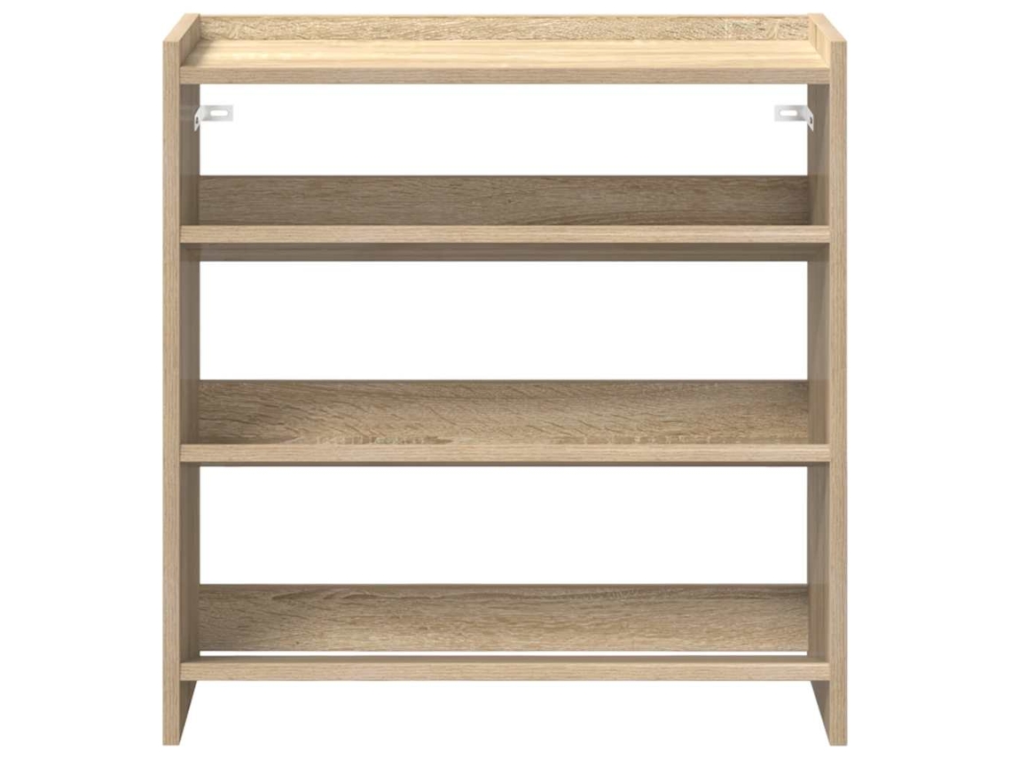 Shoe Rack, Shoe Racks Vidaxl Marrom Madeira Processada (n/a)