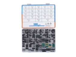 Kit de Capacitores Eletrolíticos 23 Valores 10-2200uf 10v/50v com Marca