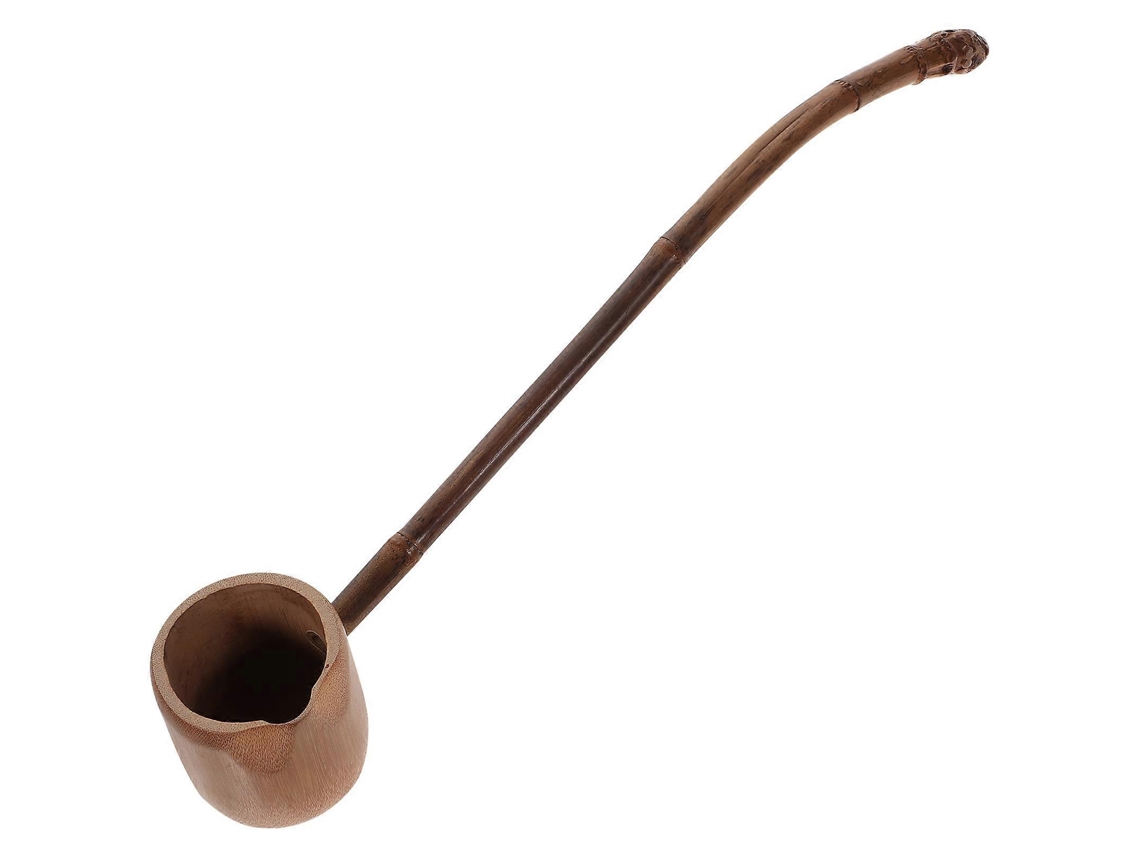 Cucharón de Bambu para Água, Taza de Cuchara de Baño, Servir Sopa, Té Y Uso Diario