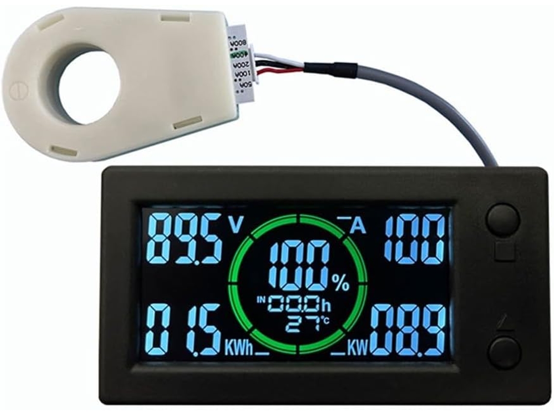 Voltímetro/Amperímetro Digital CHABERLU Multifuncional para Bateria