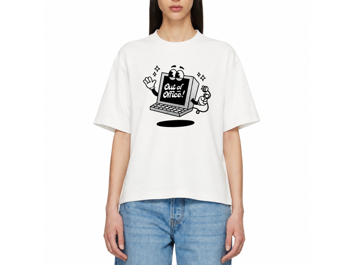 Rockinstone Out Of Office! Goodie Works T-shirt Unique Designer Style