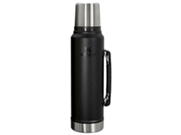 Garrafa Térmica Clássica De 1,1 Litro: Adequada Para Uma Marca Popular, Design Preto 2.0
