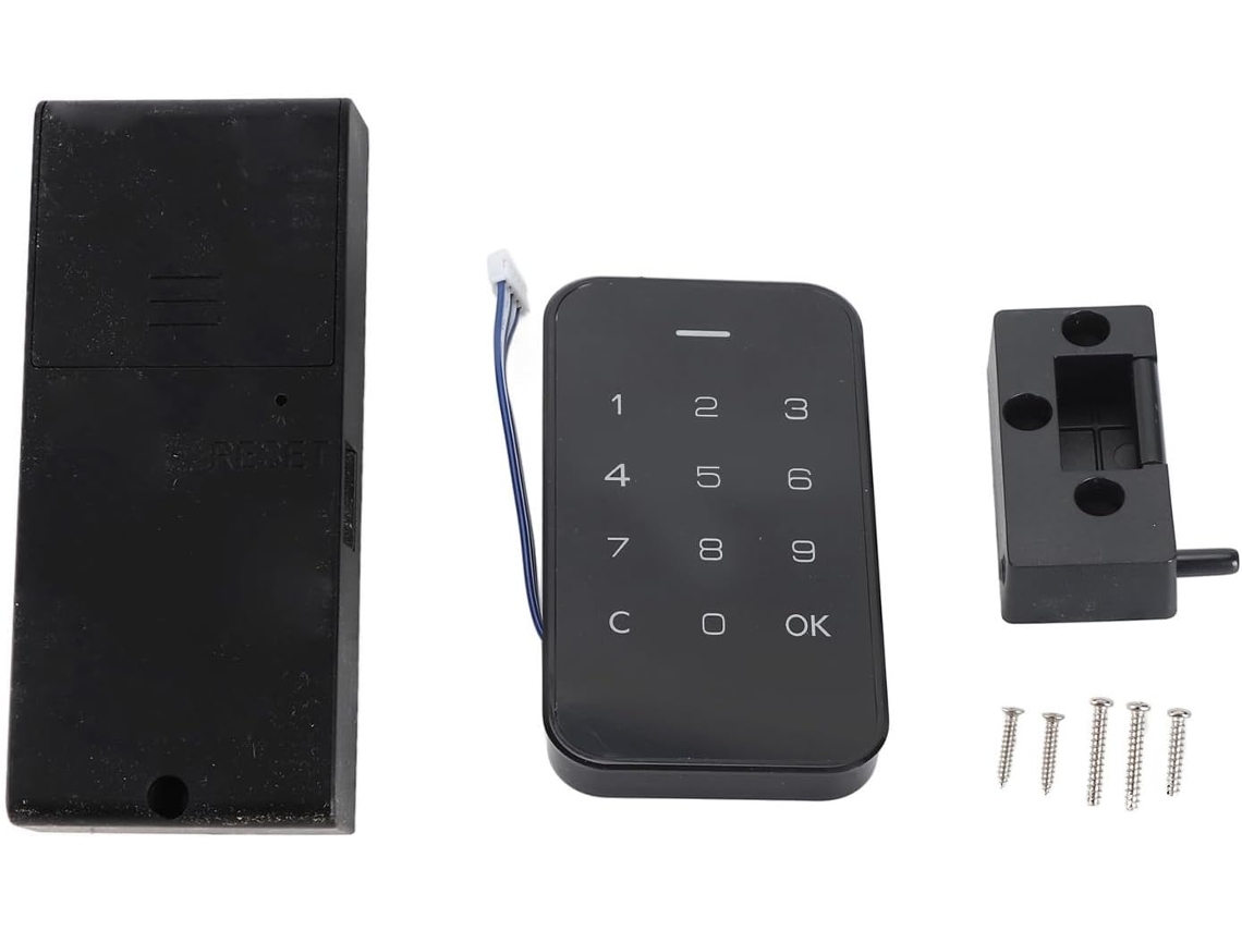 Kit De Fechadura Eletrônica Para Armário, Digital Com Teclado