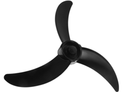 Hélices de Reposição Pretas para Ventiladores Elétricos, Compatíveis com Diversos Modelos. SFUSHOS