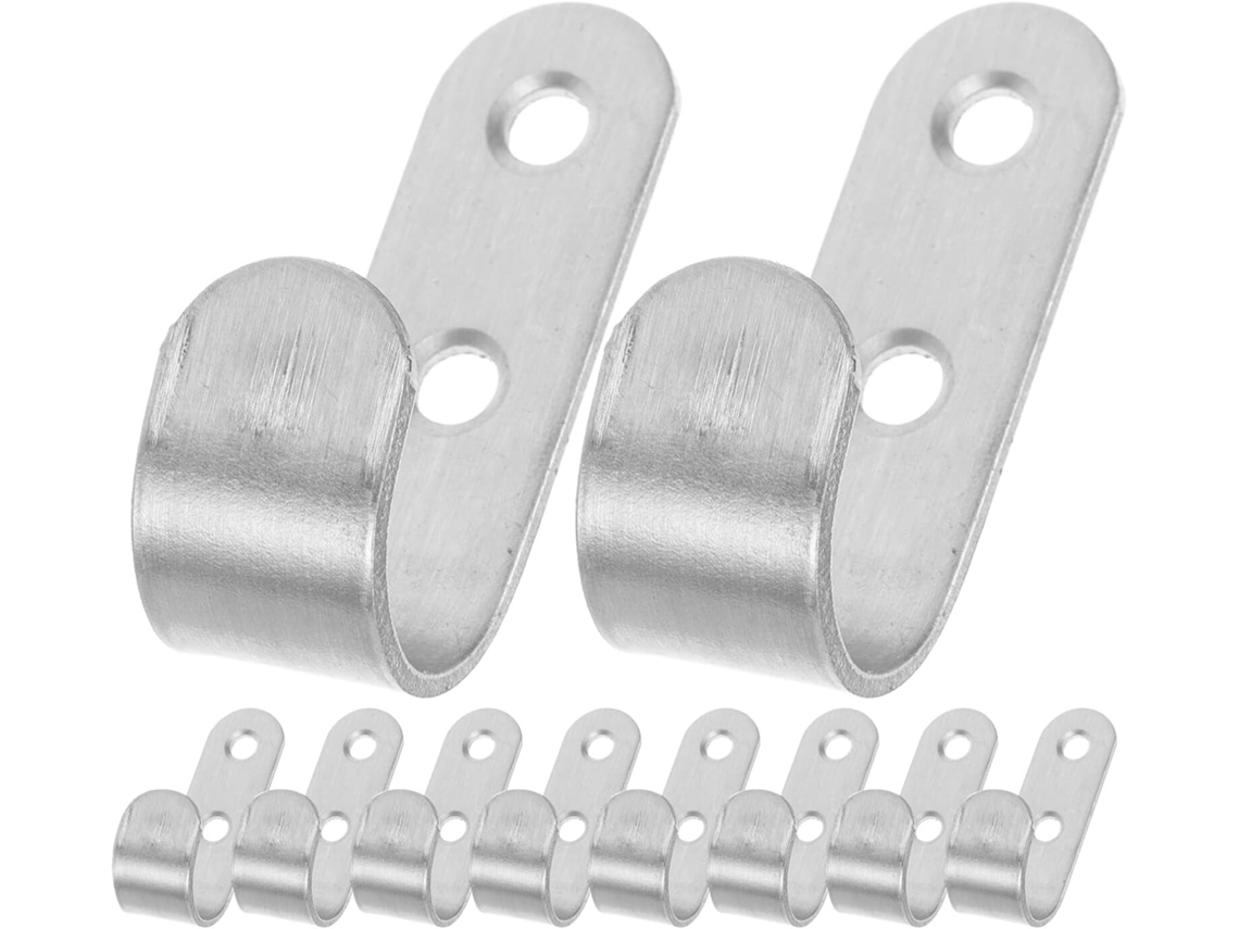 Conjunto De 40 Peças De Fixadores De Lona De Metal E Plástico Para Reboques