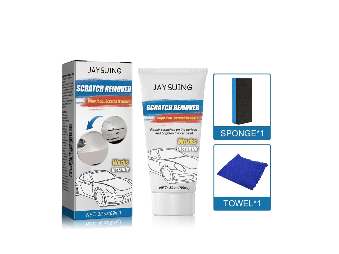 Creme Reparo de Riscos LAXISCREED para veículos, fácil de aplicar e eficaz