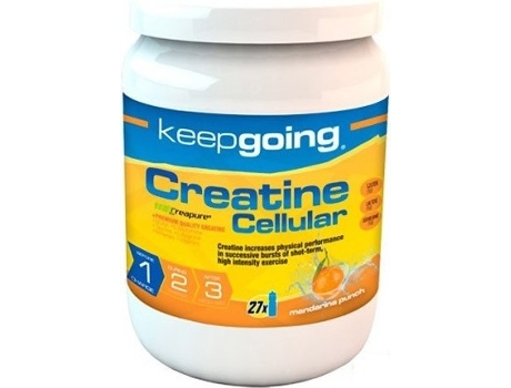 Suplemento Alimentar KEEPGOING Creatina Cellular Vitamínico Con Creatina, Aminoácidos Y Minerales (800 Gr - Mandarina Punch)