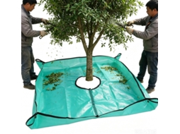 Water Proof Pruning Tarp 39 7x39 7inch Landscape With 7 8 Inch Center Hole And Quick Fasten Corner Buckles For Easy