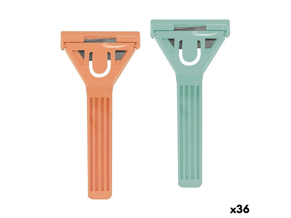 Raspador para Placas de Vitrocerâmica WOOOW Conjunto Plástico 2 Peças 36 Unidades