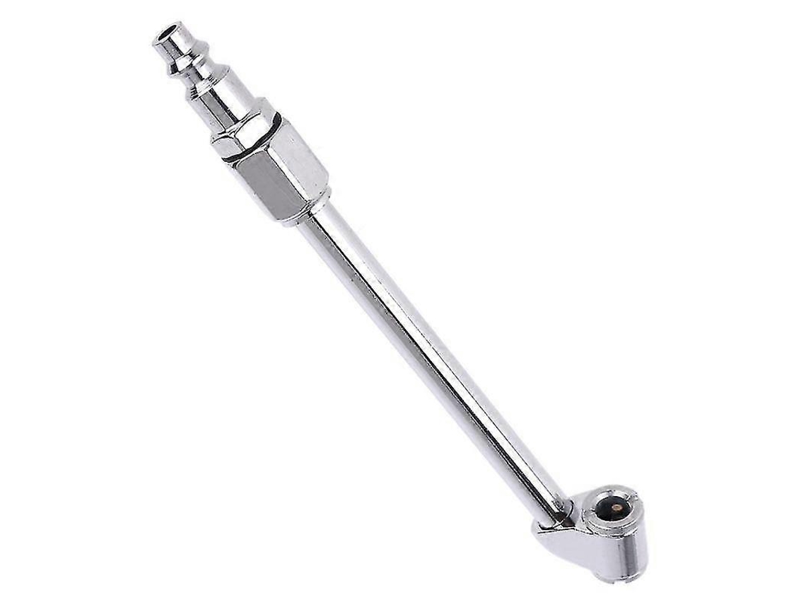 Bomba De Ar Para Pneus De Carro E Caminhão, Com Bico De Travamento E Cabeças Duplas De 1/4" -sy!
