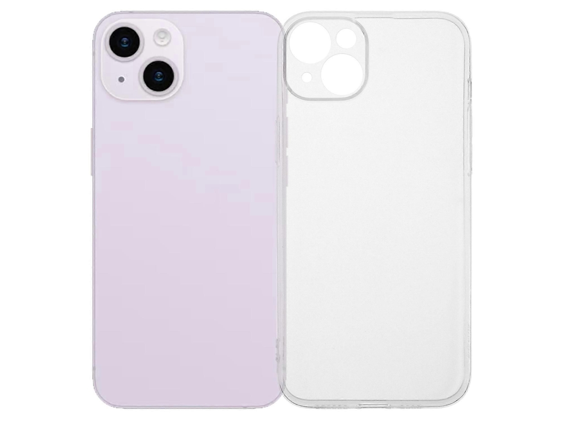 Capa Para Iphone 14 Plus, Capa De Tpu Ultrafina E Transparente De 1,2 Mm