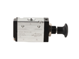 Válvula Solenóide Pneumática De Mão 3r210‑08 2 Posições 3 Vias Com Alça Resistente