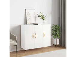 Vidaxl Aparador 90x34x80 Cm Derivados De Madeira Branco