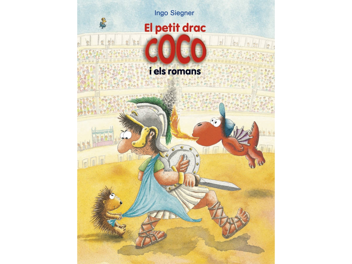 Livro El Petit Drac Coco I Els Romans de Ingo Siegner