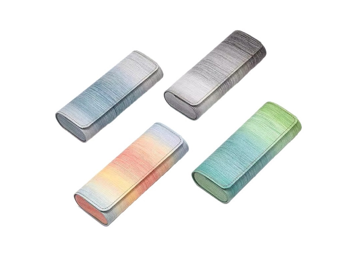 Conjunto Com 4 Estojos Rígidos Para Óculos, Várias Cores