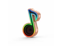 Colunas Bluetooth Ydcy H64 Marrom