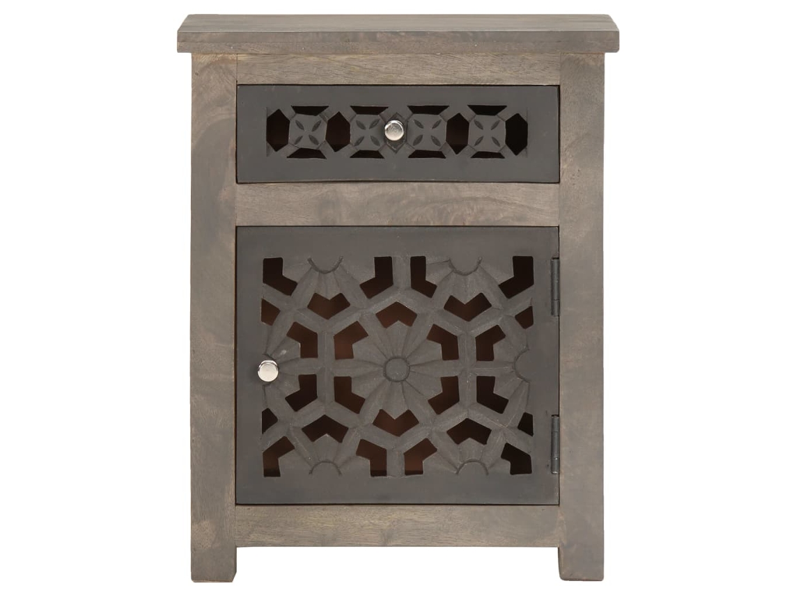 Maison Exclusive - Mesa De Cabeceira 40x30x50 Cm Madeira De Mangueira Maciça