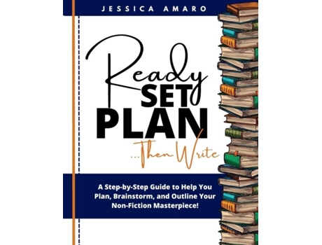 Livro Ready Set Plan..then Write De Jessica Amaro (inglês)