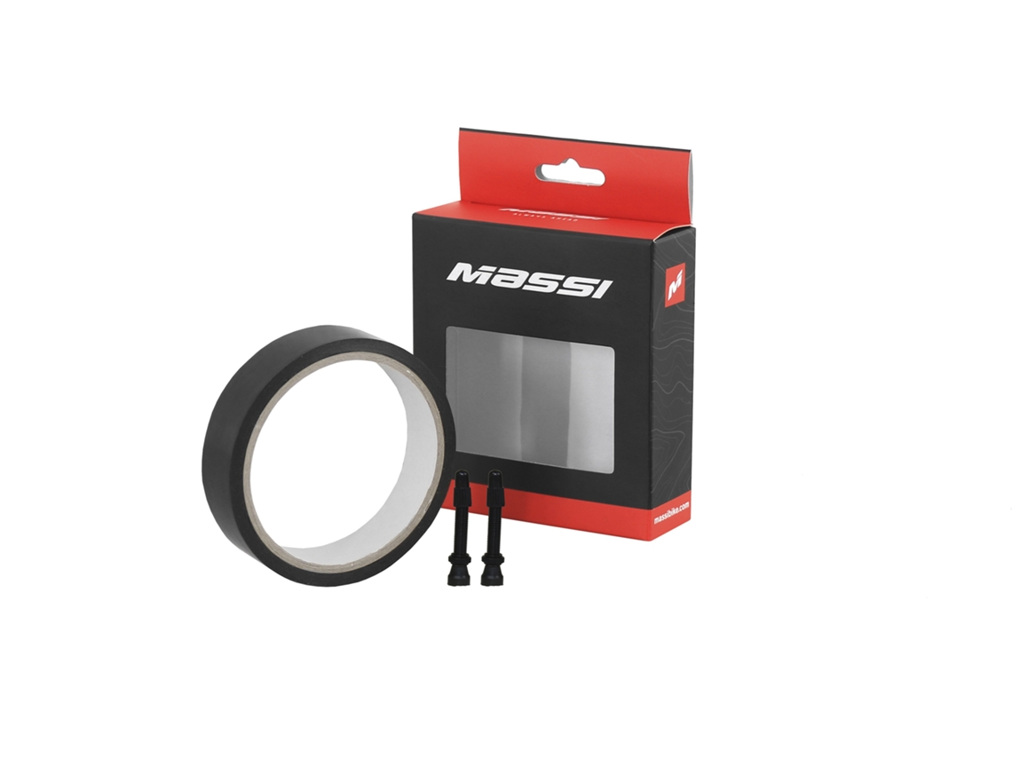 Reparação de Pneu MASSI MASSI Tubeless Válvulas (Preto)