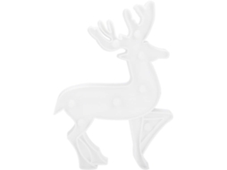 Luminária De Natal 3d Em Formato Alce Fofo, Led, Para Decoração Casa,